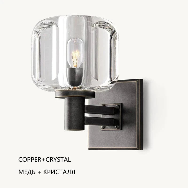 RH Demaret - Éclairage cuivre et cristal pour décorer vos toilettes | Marco Lucetti