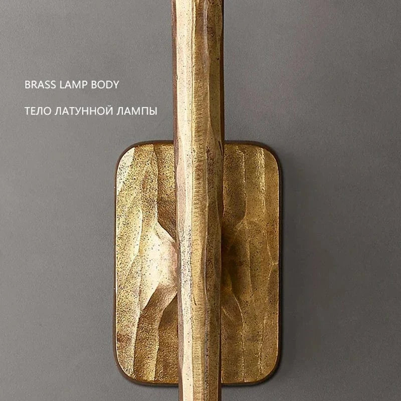 RH Laiton Créatif - Applique Salon Fond Mur Escalier Entrée Étude Médiévale Thaddeus Chambre Lampe de Chevet | Marco Lucetti