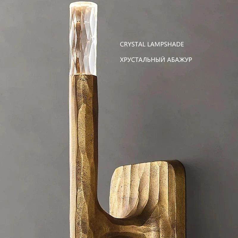 RH Laiton Créatif - Applique Salon Fond Mur Escalier Entrée Étude Médiévale Thaddeus Chambre Lampe de Chevet | Marco Lucetti