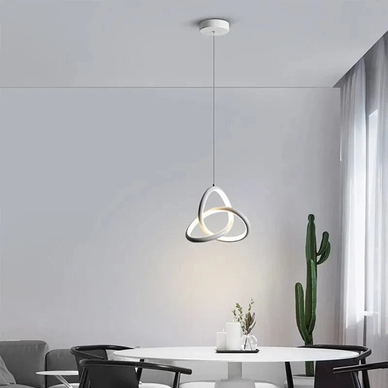 Rotatif LED - Suspension Moderne pour la Maison: Restaurant, Chambre, Porche, Barre - Luminaire de Luxe Léger et Pliable | Marco Lucetti