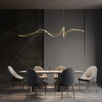 Ruban LED lustre en aluminium pour salle à manger et salon | Marco Lucetti