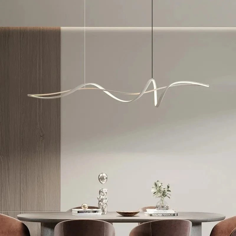 Ruban LED lustre en aluminium pour salle à manger et salon | Marco Lucetti