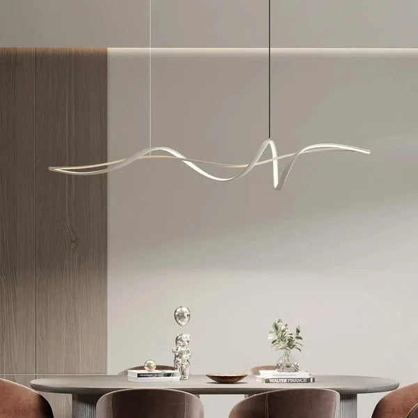 Ruban LED lustre en aluminium pour salle à manger et salon | Marco Lucetti
