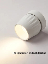 Saiyo - Projecteurs LED montés en surface 12W Downlight rond en aluminium - Idéal pour salon, chambre et magasin | Marco Lucetti