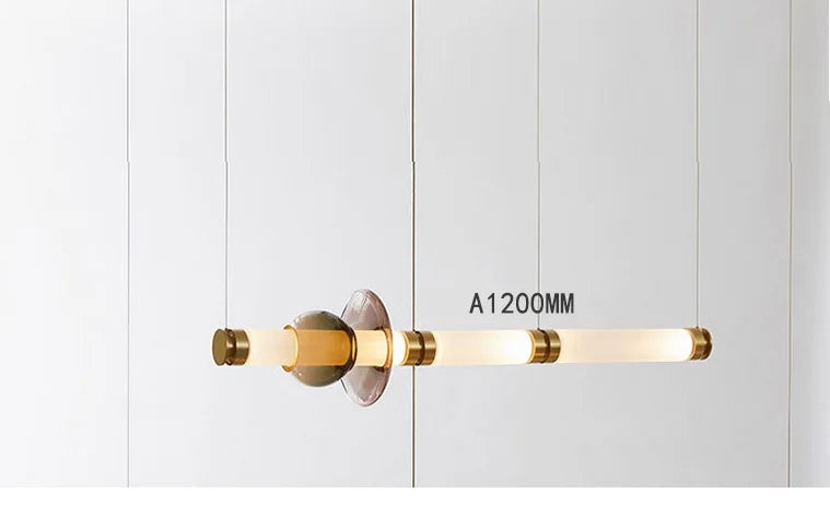 Suspension Duplex Moderne pour Hall avec Escalier en Verre