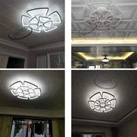 Salon plafonnier LED Nordique  - Lustre carré pour éclairage intérieur | Marco Lucetti