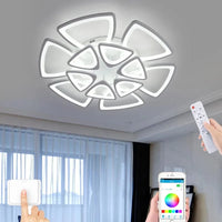 Salon plafonnier LED Nordique  - Lustre carré pour éclairage intérieur | Marco Lucetti
