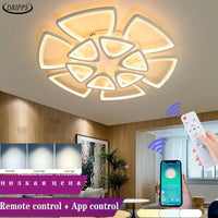 Salon plafonnier LED Nordique  - Lustre carré pour éclairage intérieur | Marco Lucetti