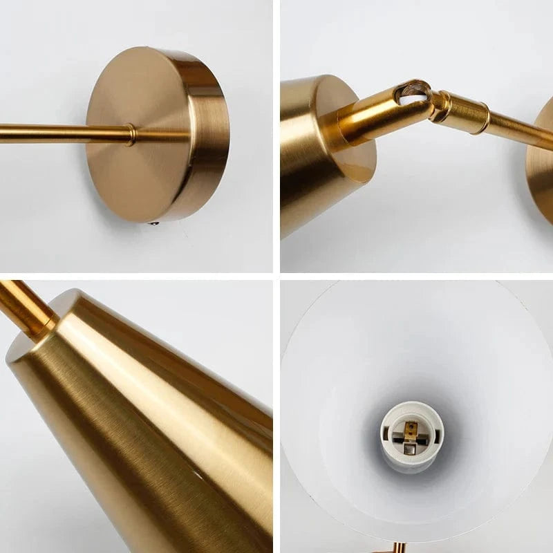 SANBUMG | Lumière LED Moderne Réglable - Applique Murale 180° - Style Nordique | Marco Lucetti