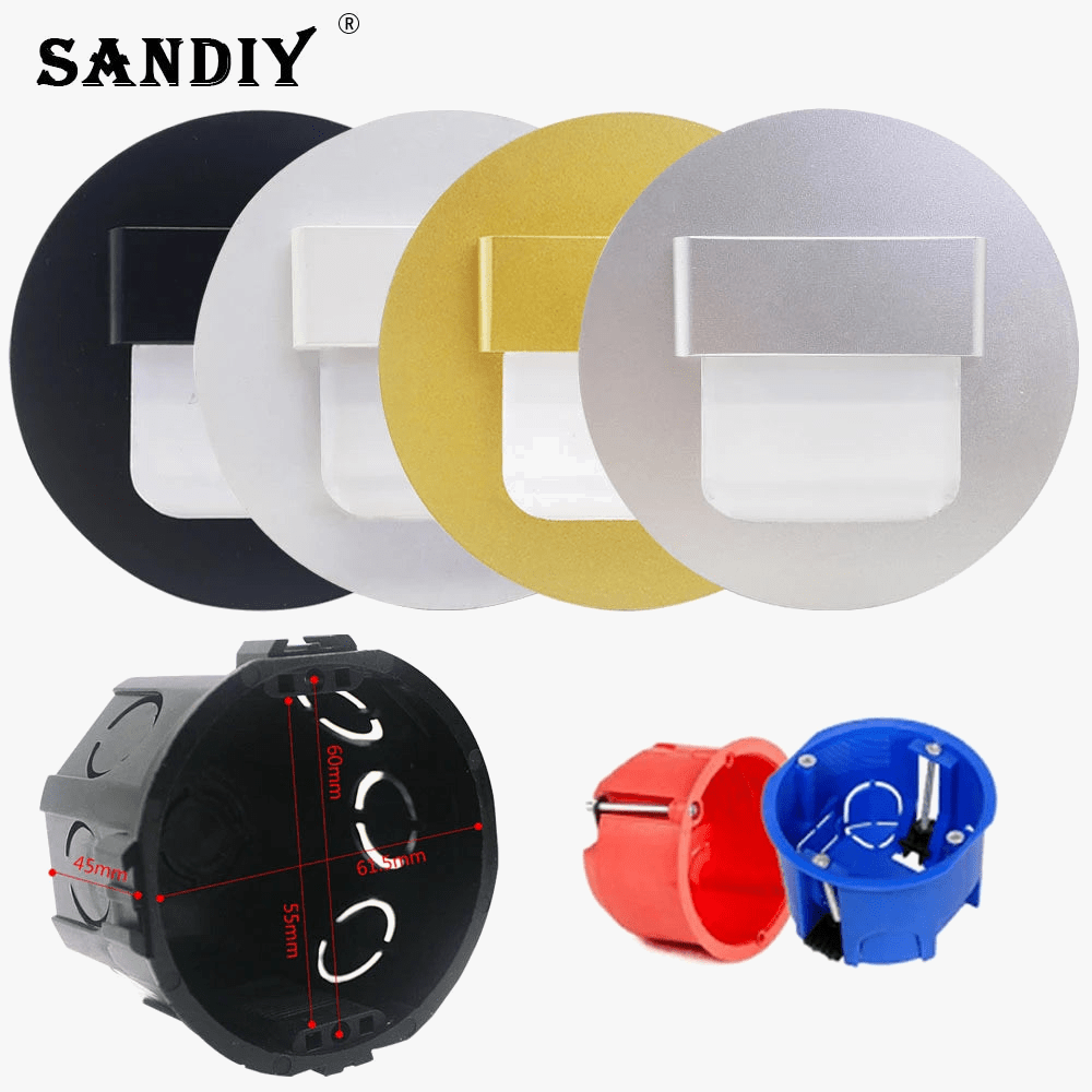 SANDIY - Applique murale encastrée avec capteur de mouvement pour escaliers | Marco Lucetti