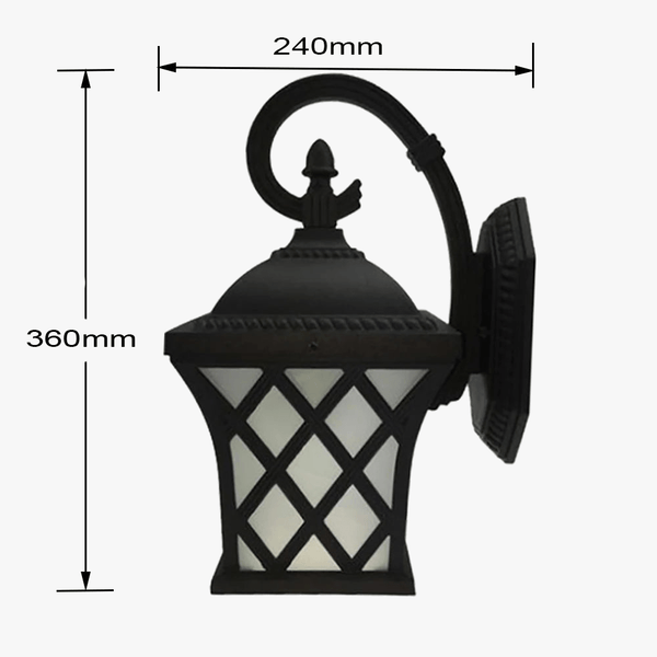 SANDIY - Applique murale extérieure Vintage pour Villa balcon allée jardin | Marco Lucetti
