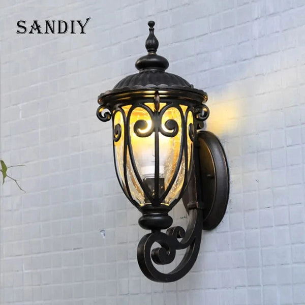 Sandiy - Lampadaire et applique murale vintage étanche pour jardin | Marco Lucetti