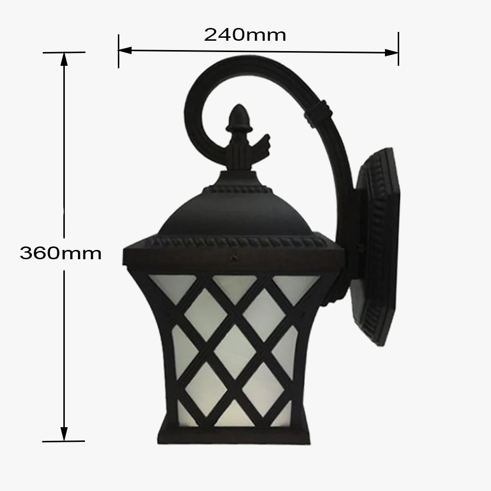 SANDIY - Applique murale extérieure Vintage pour Villa balcon allée jardin
