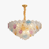 SANDYA – Collection de lustres de luxe modernes avec abat-jour en verre | Marco Lucetti