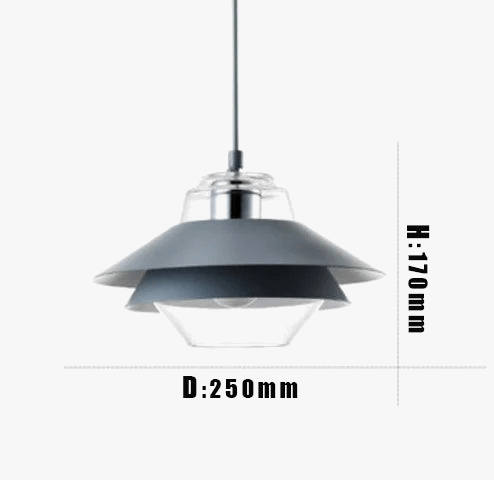 SANDYHA Lustre Moderne Macaron en Verre Suspension LED pour Chambre Étude Salon - Lustre Para Sala De Jantar | Marco Lucetti