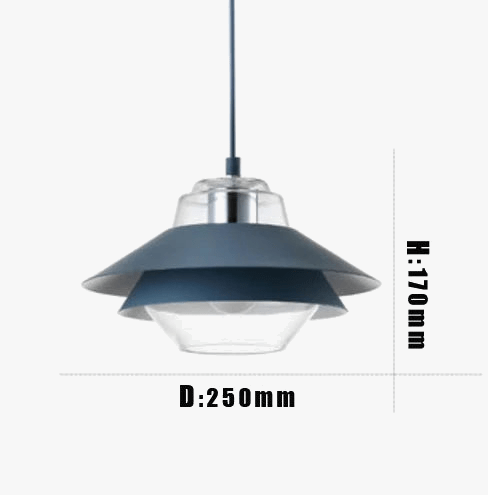 SANDYHA Lustre Moderne Macaron en Verre Suspension LED pour Chambre Étude Salon - Lustre Para Sala De Jantar | Marco Lucetti