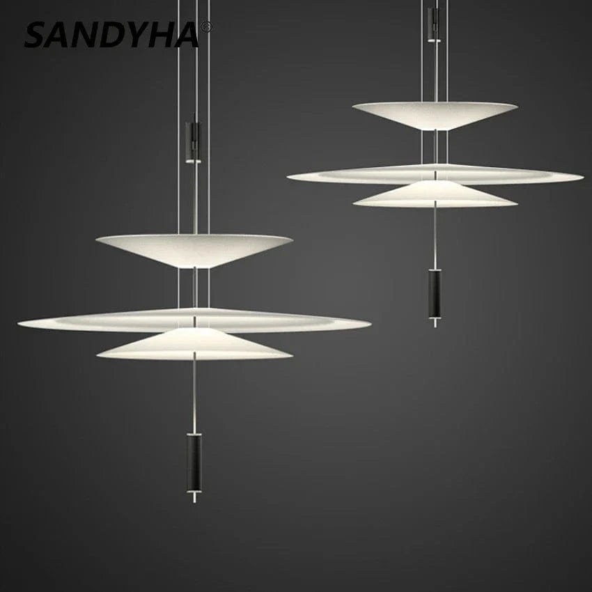 Sandyha Lustre Style Soucoupe Volante LED Moderne pour Décoration Intérieure | Marco Lucetti