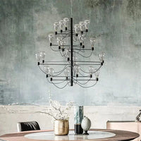 SANDYHA Nordique - Lustre LED Plafond Italien Suspension Luminaire | Marco Lucetti