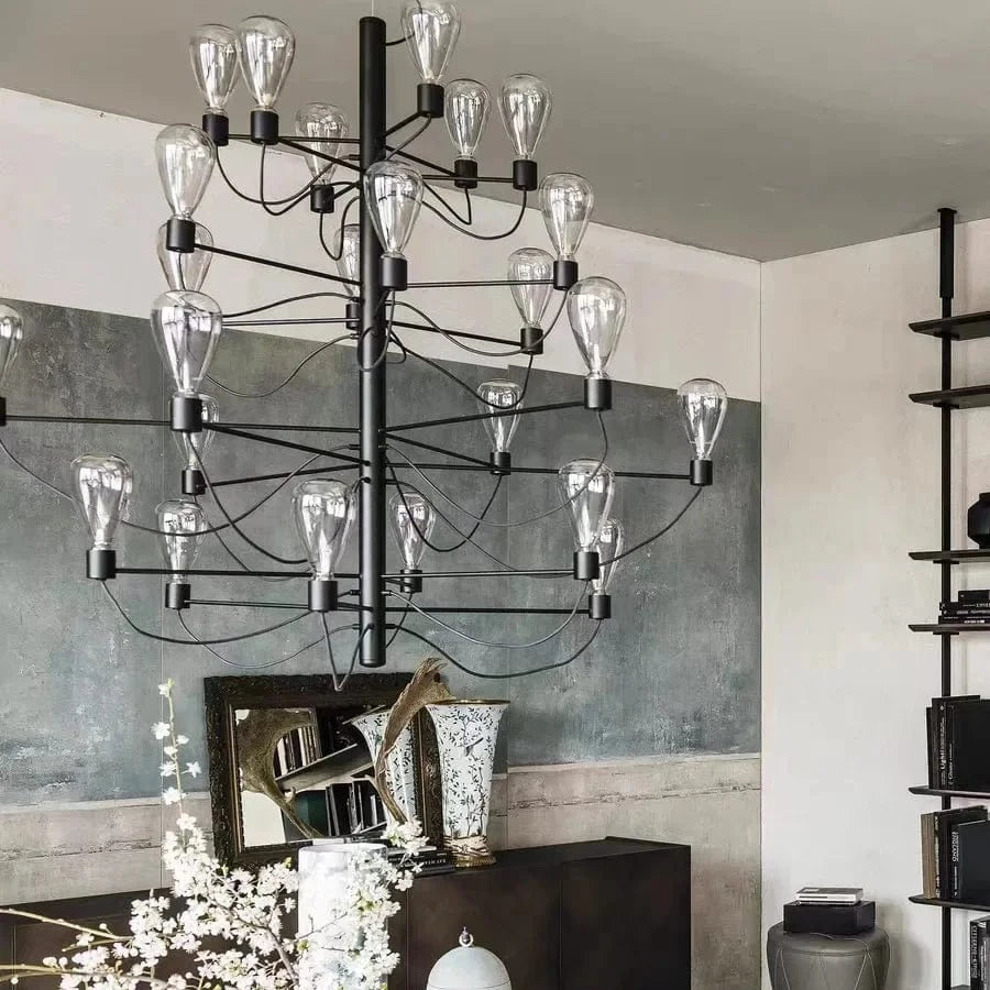 SANDYHA Nordique - Lustre LED Plafond Italien Suspension Luminaire | Marco Lucetti