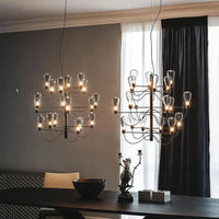 SANDYHA Nordique - Lustre LED Plafond Italien Suspension Luminaire | Marco Lucetti