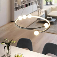 SANDYHA nordique luxe boule de verre lustre moderne - Suspension LED Design | Marco Lucetti