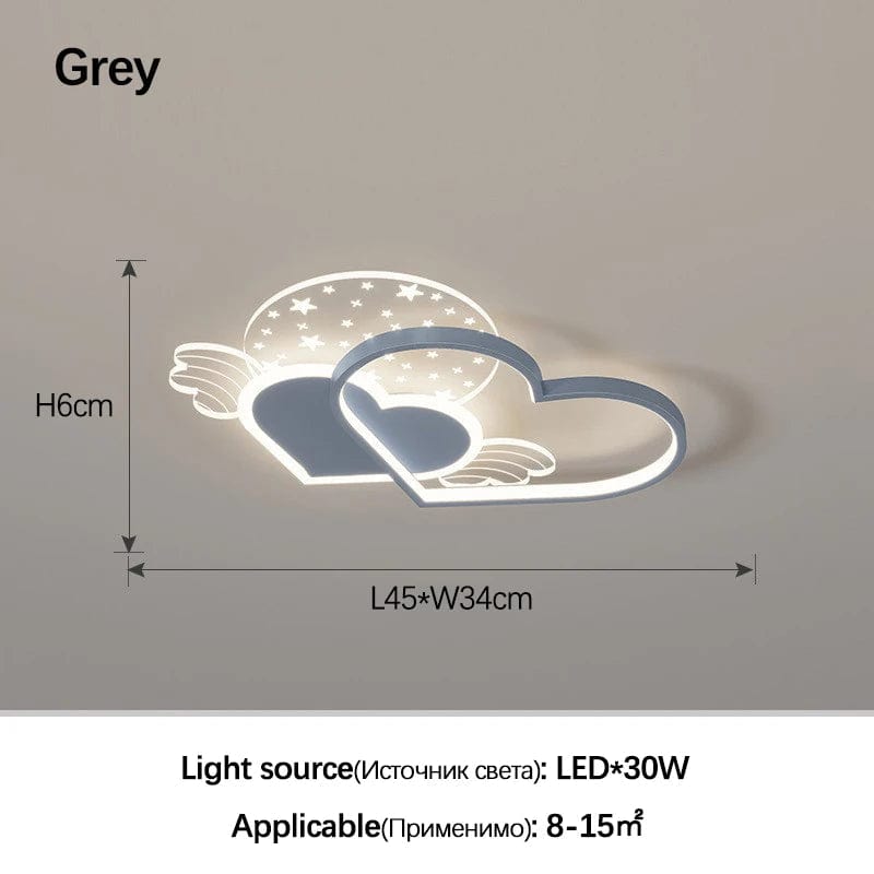 Sandyha - Plafonniers LED avec Télécommande pour Décoration Intérieure | Marco Lucetti