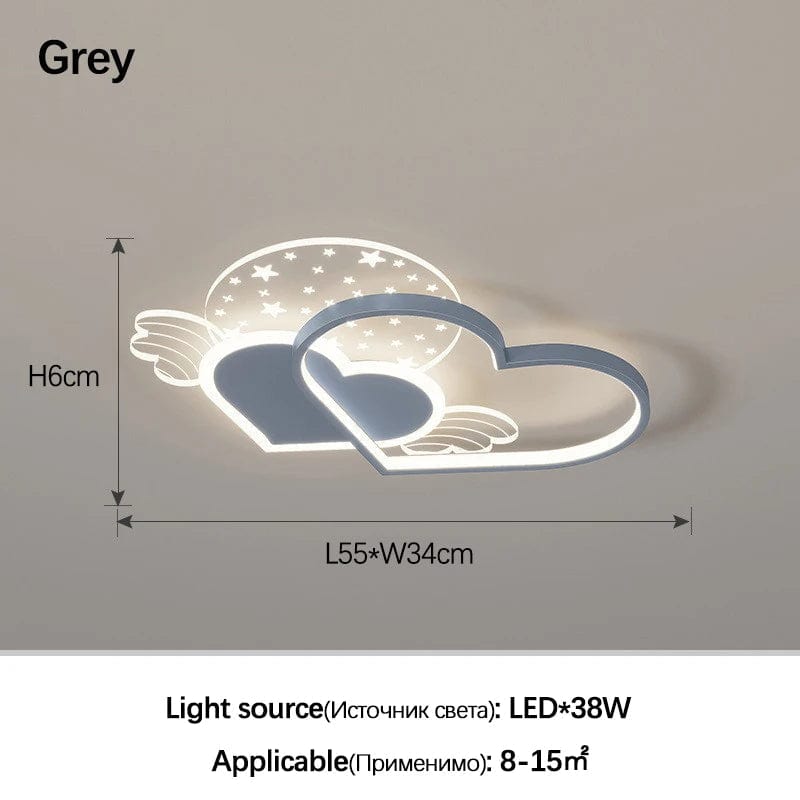 Sandyha - Plafonniers LED avec Télécommande pour Décoration Intérieure | Marco Lucetti