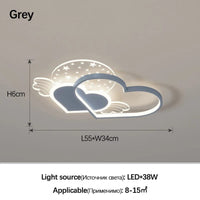 Sandyha - Plafonniers LED avec Télécommande pour Décoration Intérieure | Marco Lucetti