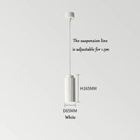 Sandyha - Suspension Moderne de Luxe Unique avec Tête Minimaliste et Éclairages Créatifs | Marco Lucetti Blanc / Blanc chaud