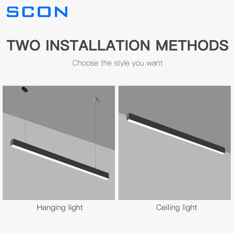 SCON - Collection "Minimal Luxe" : Suspension LED pour salle à manger, bureau ou bar. | Marco Lucetti