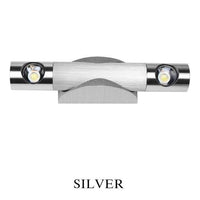 Sconce Chromé avec LED | Marco Lucetti Argenté / Froide