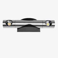 Sconce Chromé avec LED | Marco Lucetti Noir / Froide