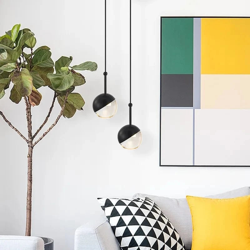 Seeddesign DORA - Suspension en verre nordique LED pour salle à manger | Marco Lucetti