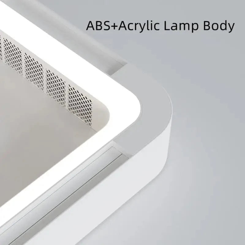 Smart Ceiling Fan - Carré blanc | Marco Lucetti