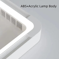 Smart Ceiling Fan - Carré blanc | Marco Lucetti