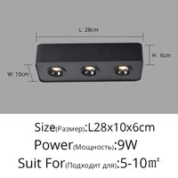 Smart Mijia Ultra-Mince - Spot COB Maison Carré à Quatre Têtes | Marco Lucetti