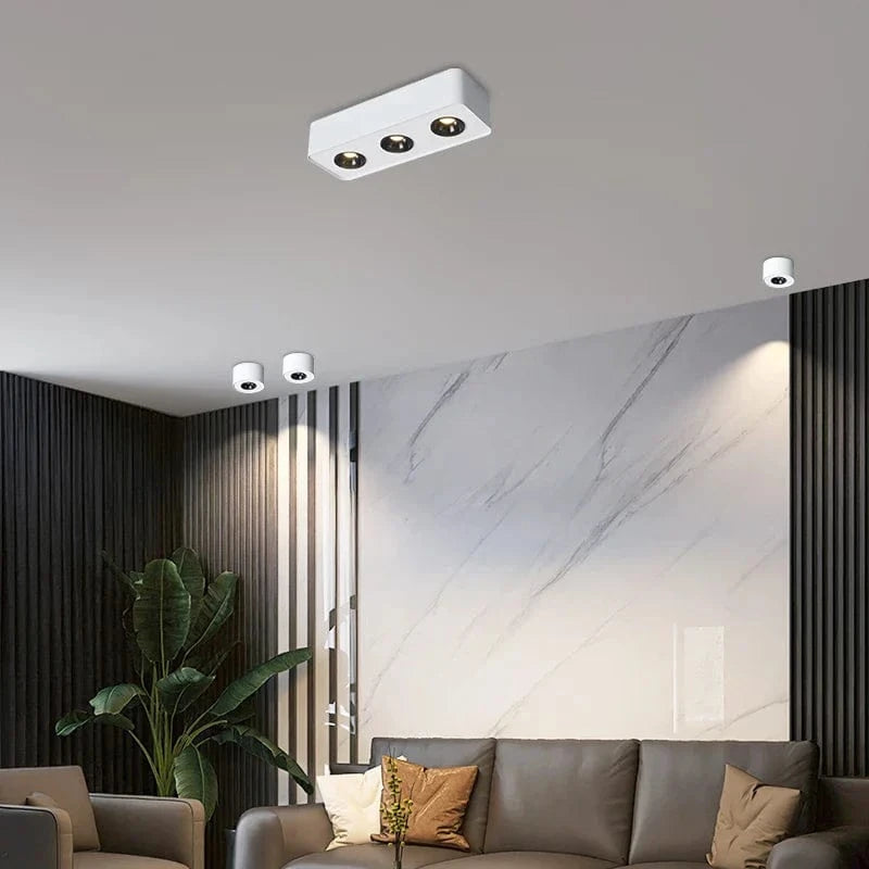 Smart Mijia Ultra-Mince - Spot COB Maison Carré à Quatre Têtes | Marco Lucetti