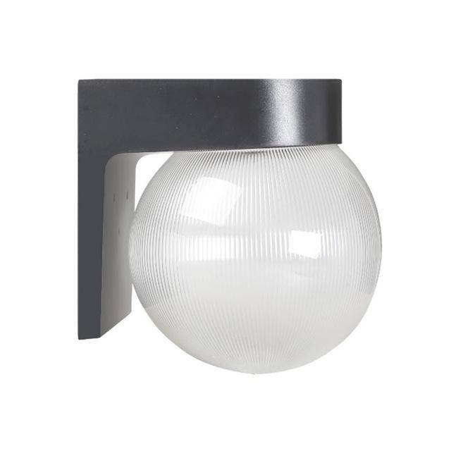 Socle et Boule Acrylic avec Éclairage LED Extérieur | Marco Lucetti A - boule rayée