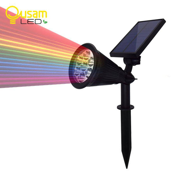 Spot 7 LED solaire coloré pour extérieur | Marco Lucetti