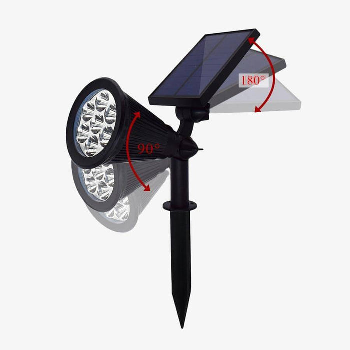 Spot 7 LED solaire coloré pour extérieur | Marco Lucetti