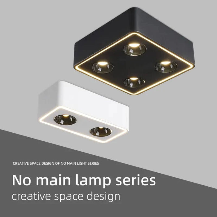 Spot carré LED anti-éblouissement en surface - Lumin'easy | Marco Lucetti