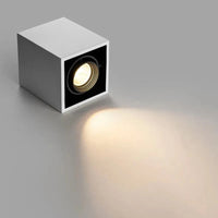 Spot Carré LED COB plafond simple tête GU10 ajustable | Marco Lucetti