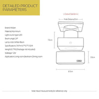 Spot carré LED Square Style | Marco Lucetti