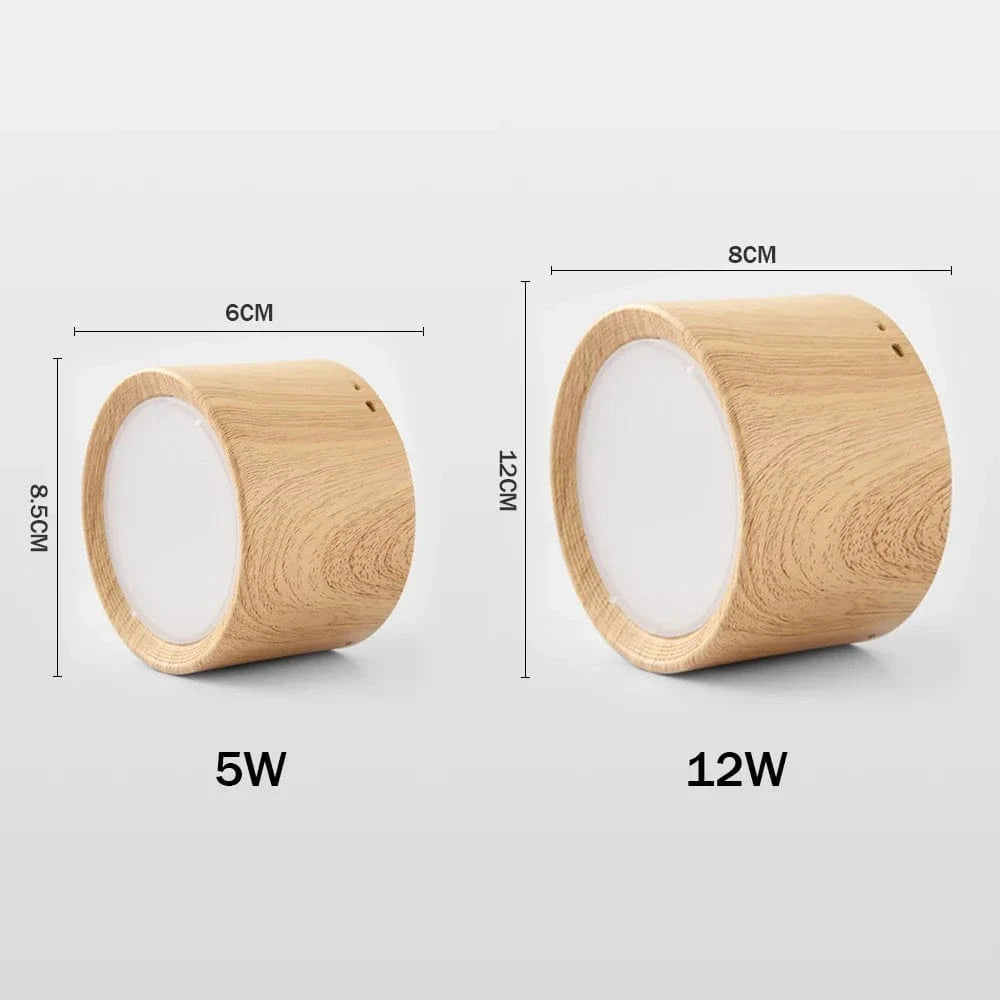 Spot de plafond LED monté en Surface 12W/5W - Édition Premium | Marco Lucetti