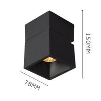 Spot design cubique ajustable Irma | Marco Lucetti