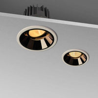 Spot design encastré LED Cuivre-brillant | Marco Lucetti