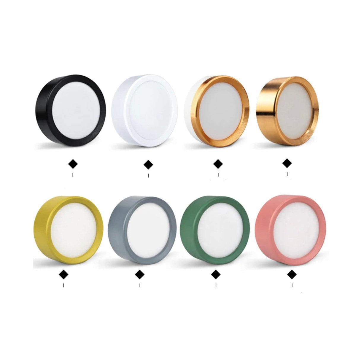 Spot design LED circulaire Jasob Aluminium Color. | Marco Lucetti