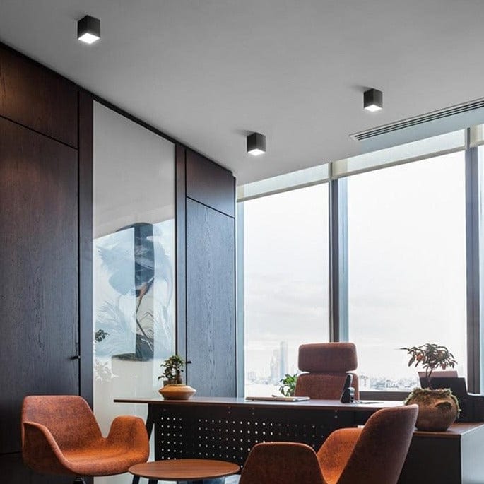 Spot design LED Cube en aluminium Beal | Marco Lucetti