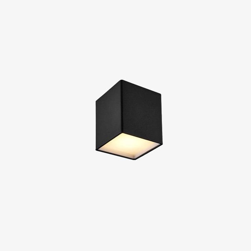 Spot design LED Cube en aluminium Beal | Marco Lucetti Noir / 12W / Chaude - Dimmable