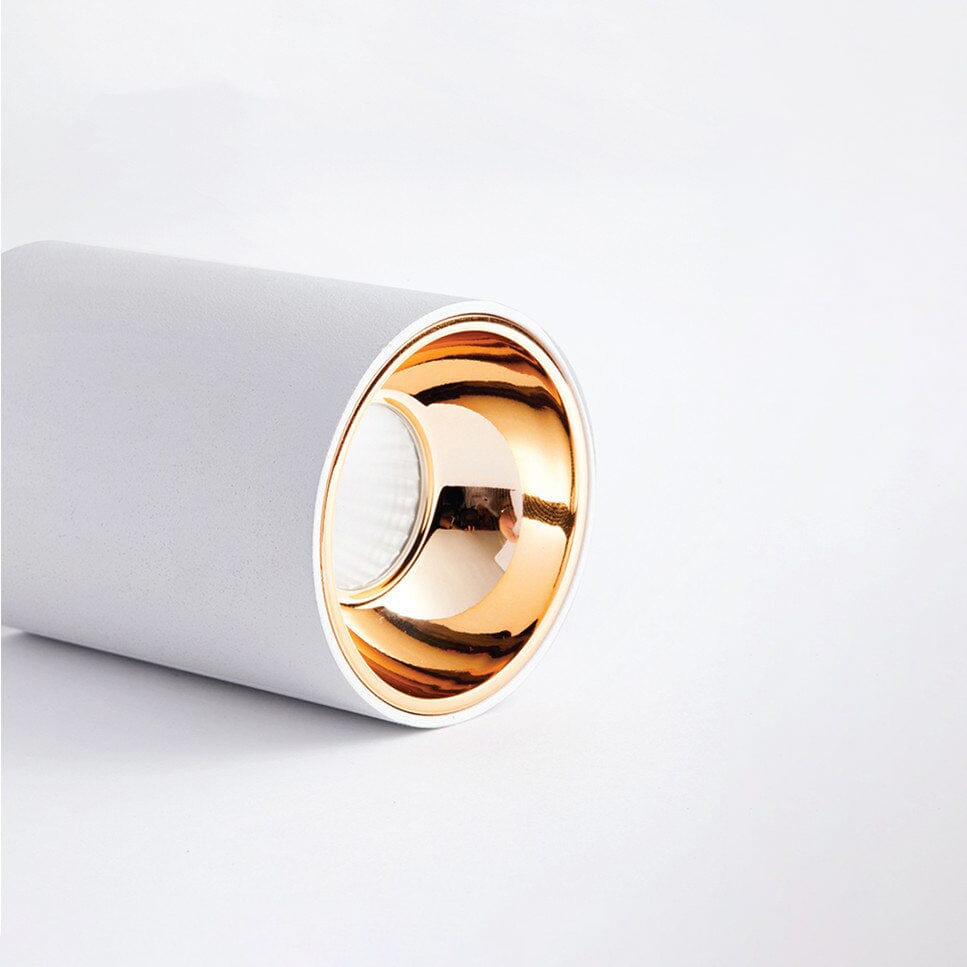 Spot design "Or Mat" Kofi | Marco Lucetti Blanc / Naturelle - 15W